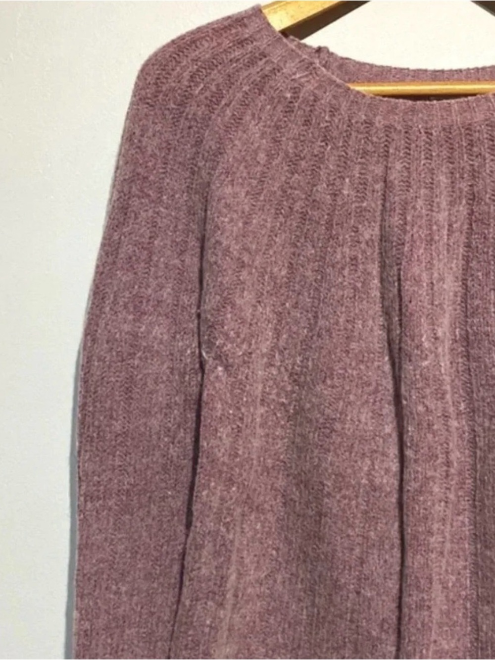 The Territory Ahead Purple Italian Sweater Size Large
